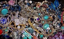Jewelry Vintage-Modern Huge  Lot Craft, Junk and Wearable, over One full pound picture
