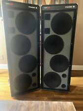 SUNN Model 5 PA SPEAKER TOWER Cabinets RARE 4x12 Pair Mint 1970s LOCAL PICKUP picture