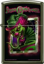 ICP Riddle Box - Green Matte Zippo Lighter picture