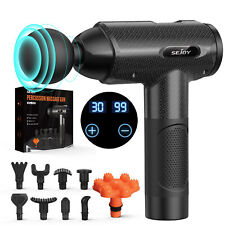SEJOY 30 Speed Massage Gun Deep Tissue for Athletes 10 Heads Percussion Massager picture