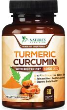 Turmeric Curcumin Highest Potency 95% 1950mg with BioPerine Black Pepper Extract picture