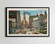 1924 Times Square Postcard POSTER (up to 24