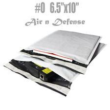 500 #0 6.5 x 10 Poly Bubble Padded Envelopes Shipping Mailers AirnDefense picture