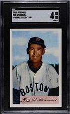 1989 Bowman Sweepstakes Ted Williams 1954 Bowman  SGC 4 FRESHLY GRADED picture