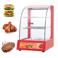 Food Warmer Commercial Pizza Warmer Display 3-Tier Electric Insulation Cabinet picture