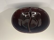 Vintage Marcrest Divided Stonewear Dish picture