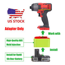 1x Adapter for Bauer 20v Type All Cordless Tools To Ryobi 18v One+ Batteries picture