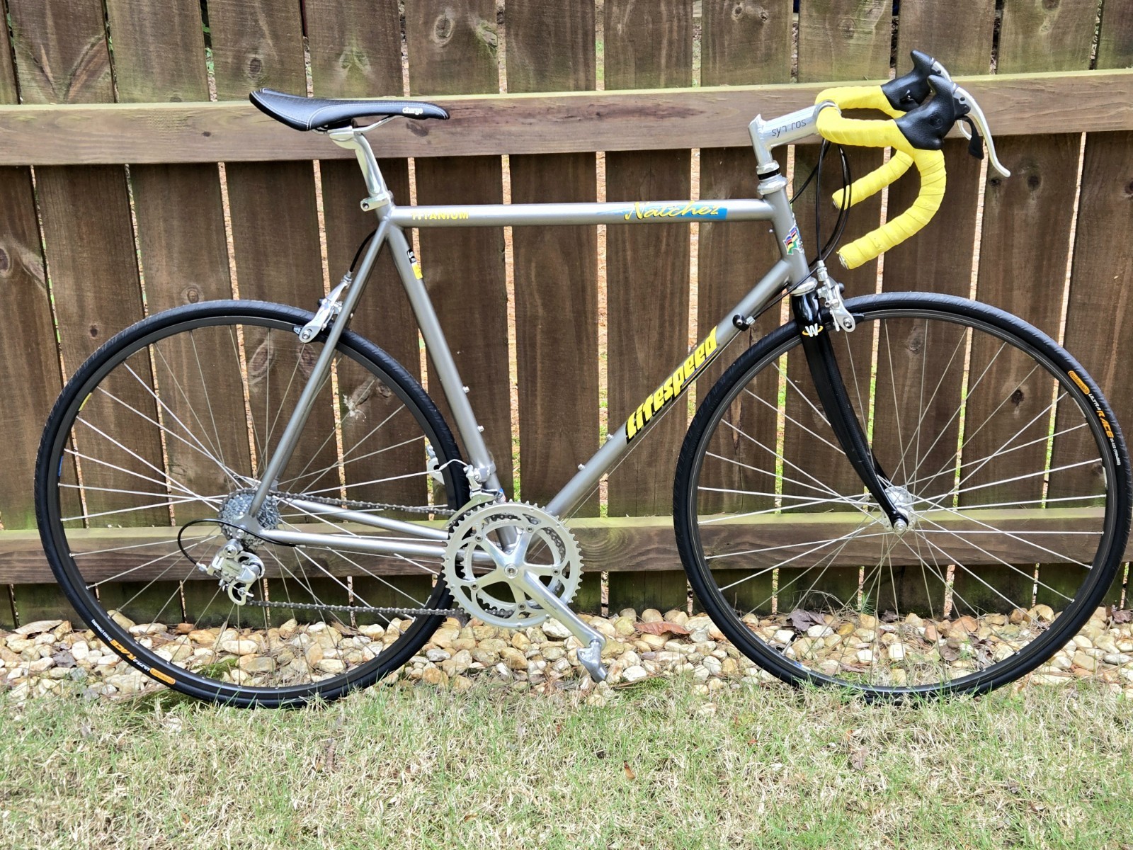 Litesoeed Natchez Titanium Bike Campy 56cm