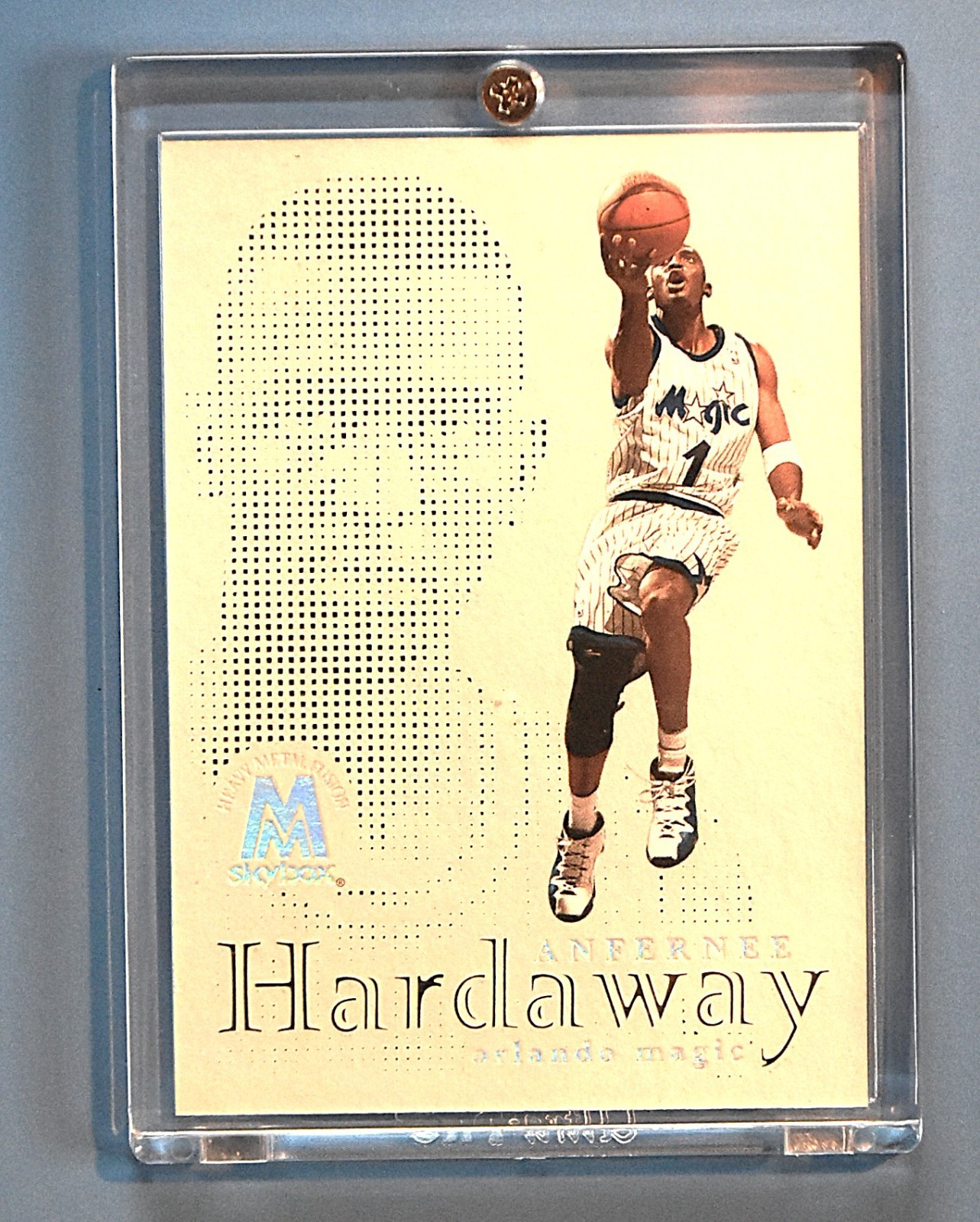1998/99 Skybox ANFERNEE HARDAWAY Heavy Metal Fusion #26F 1998/99 Skybox ANFERNEE HARDAWAY Heavy Metal Fusion #26F