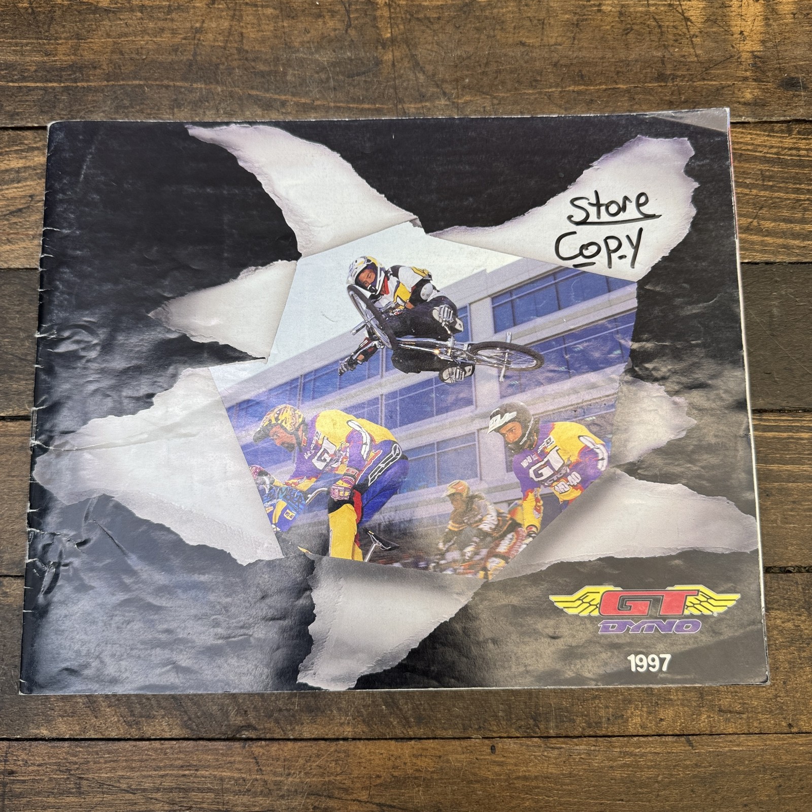 Vintage 1997 GT Dyno BMX Bicycles Catalog Brochure Freestyle Race USA 90s