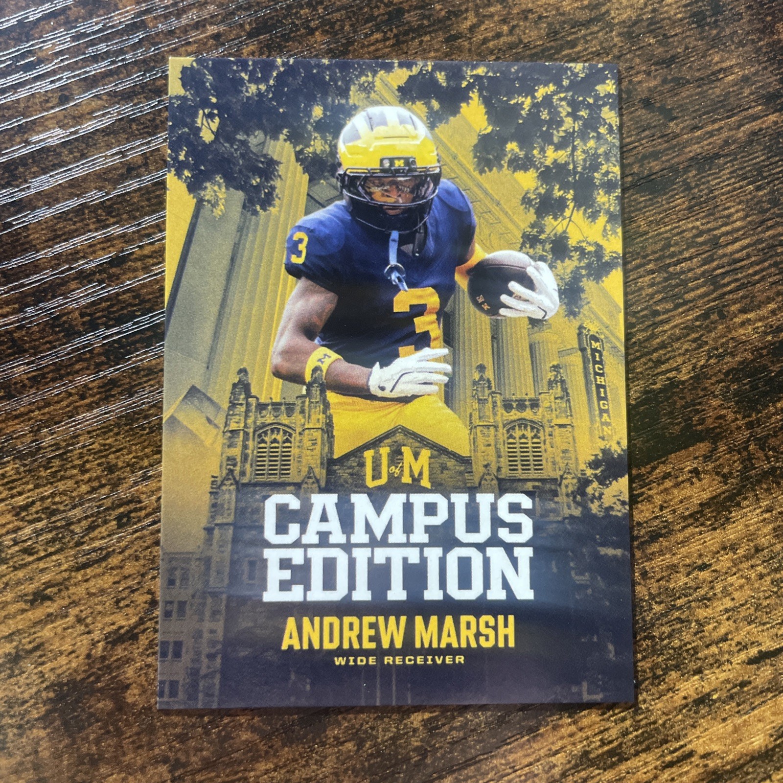2026 Valiant Michigan Football Andrew Marsh Campus Edition 2026 Valiant Michigan Football Andrew Marsh Campus Edition