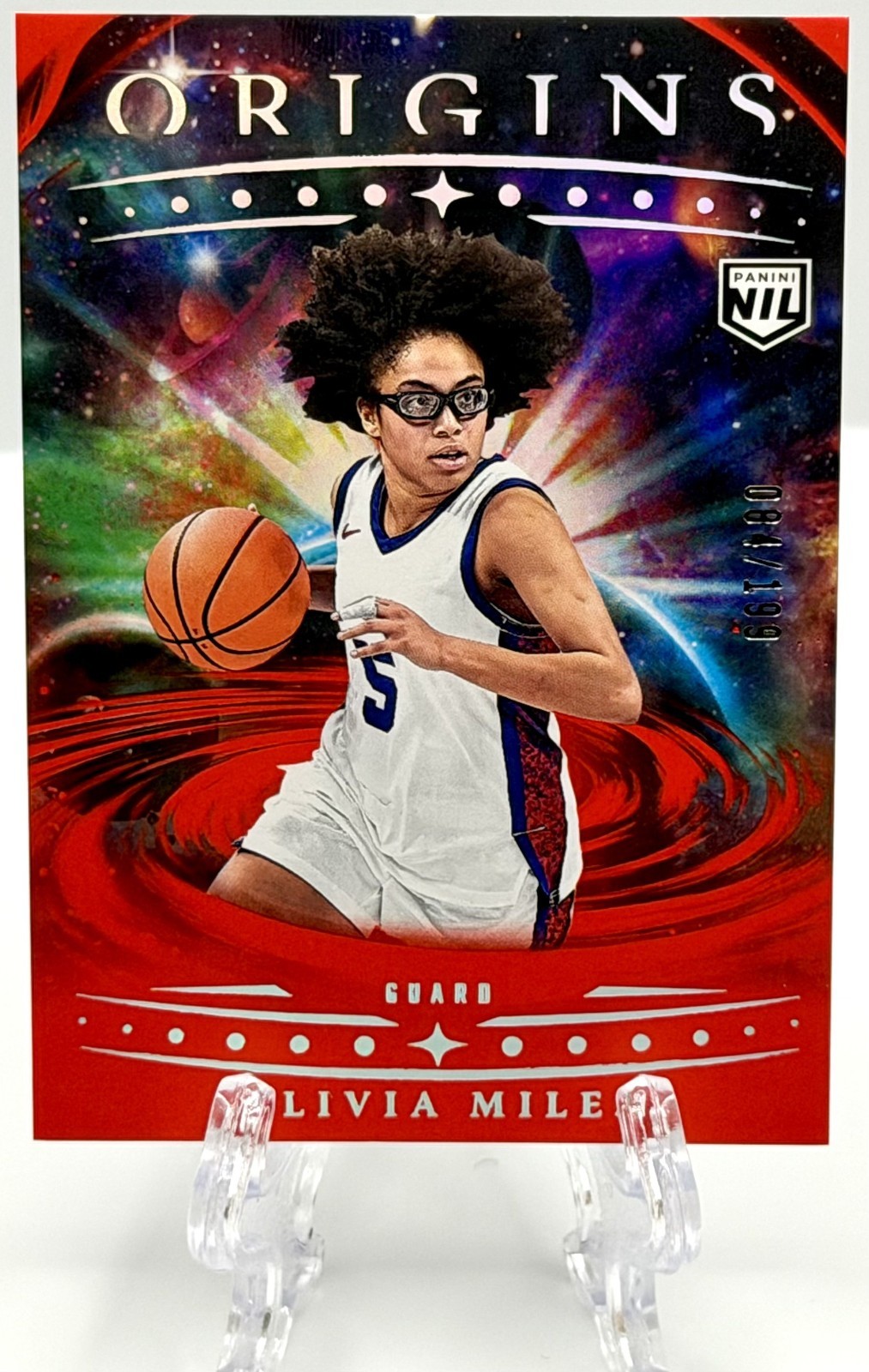 2025-26 Panini Origins Olivia Miles #78 Red #84/199