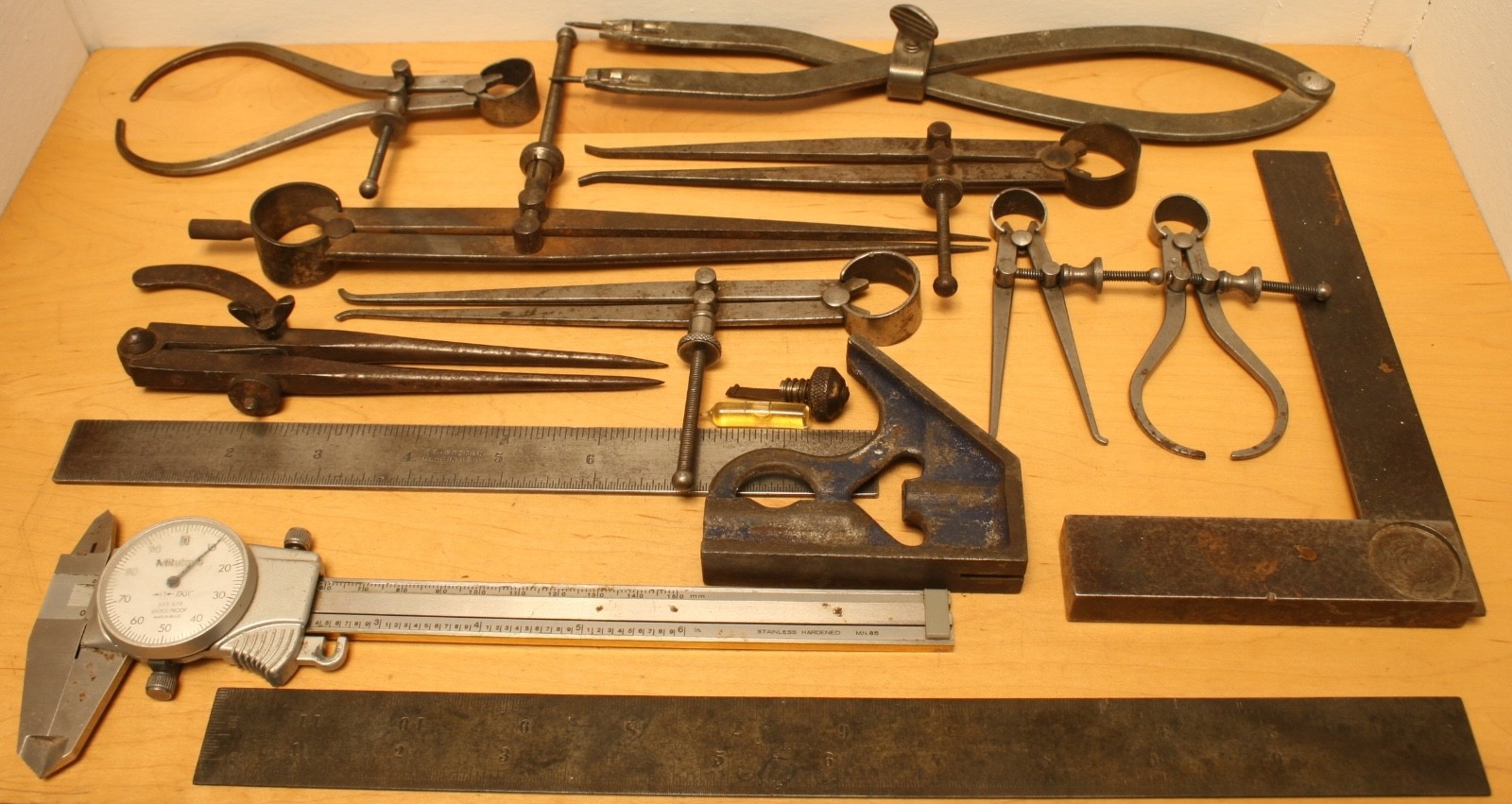 Lot Of Quality Vintage Machinist Tools For Parts, Repair & Restoration