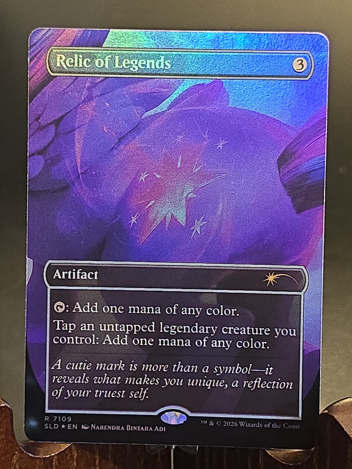 Relic of Legends (7109) Secret Lair Drop MTG Foil Near Mint Relic of Legends (7109) Secret Lair Drop MTG Foil Near Mint