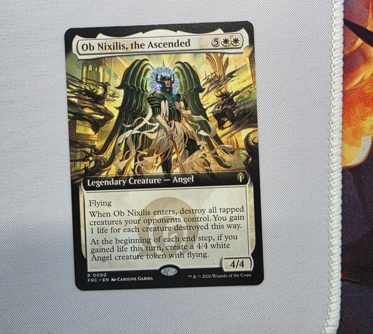 Ob Nixilis, the the Ascended Extended art MTG FRC NM/M reality fracture NONFOIL Ob Nixilis, the the Ascended Extended art MTG FRC NM/M reality fracture NONFOIL
