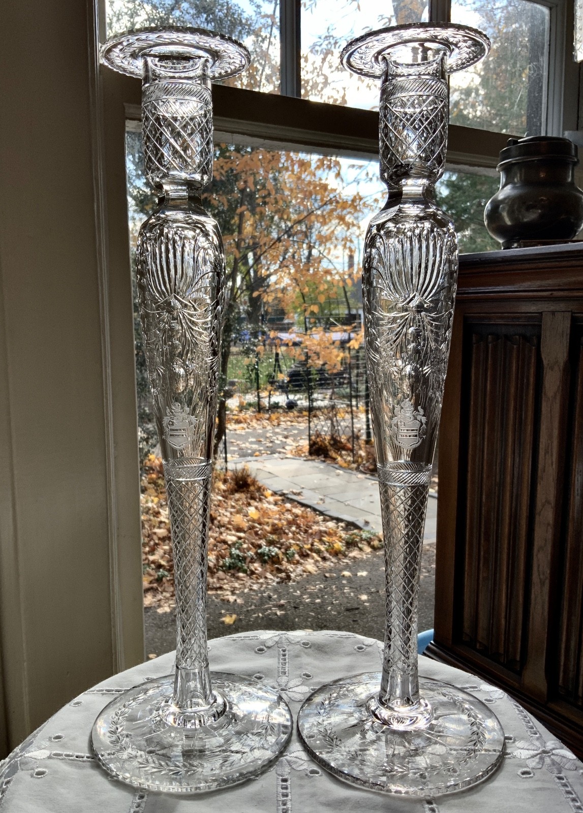 PAIRPOINT BUCKINGHAM ENGRAVED INTAGLIO 16\