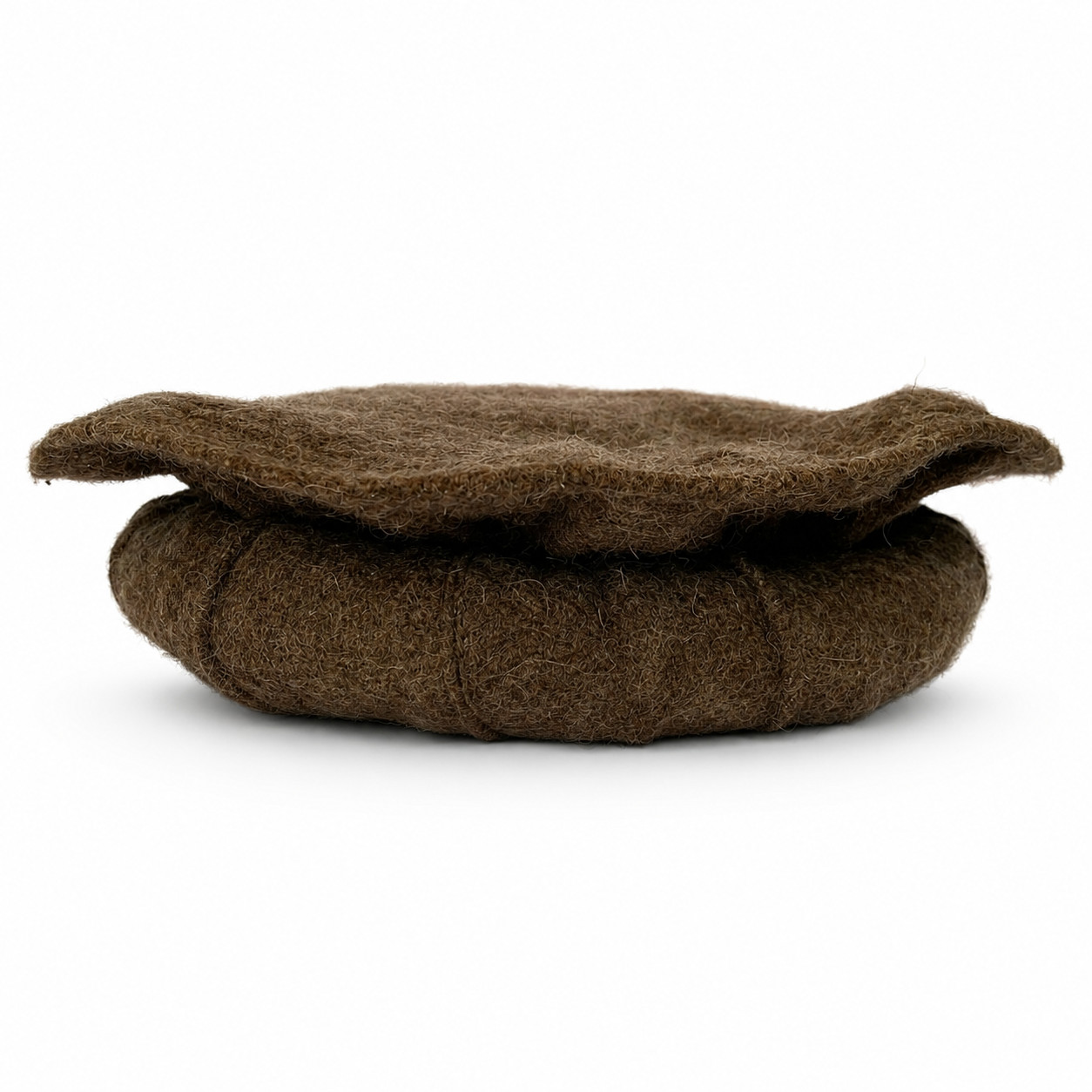 Afghan Pakol Cap Chitrali Hat Peshawari 100% Wool Handmade Warm Winter