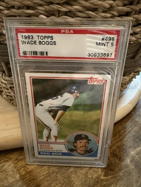 1983 Topps - Wade Boggs #498 (RC)