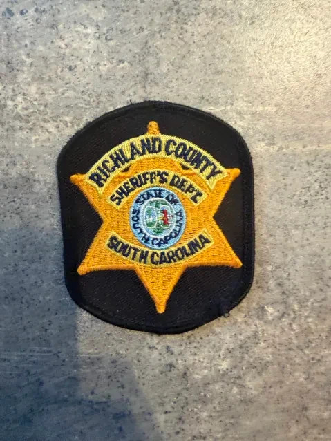 RICHLAND COUNTY, SC, SHERIFF PATCH. 4x4.5 Inches. Great Condition RICHLAND COUNTY, SC, SHERIFF PATCH. 4x4.5 Inches. Great Condition