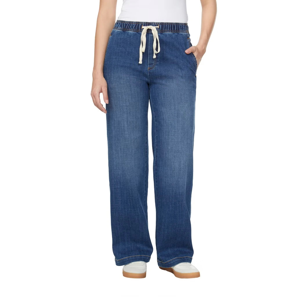 Buffalo Women's Wide Leg Pull-On Jean Buffalo Women's Wide Leg Pull-On Jean