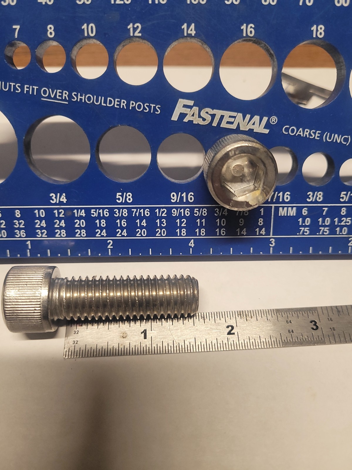 Stainless Steel Bolts- 1/2 Stainless Steel Bolts- 1/2