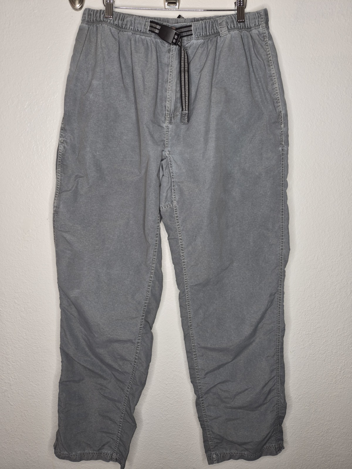 Vintage Gramicci Climbing Pants Mens Size Large Gray Canvas Outdoor