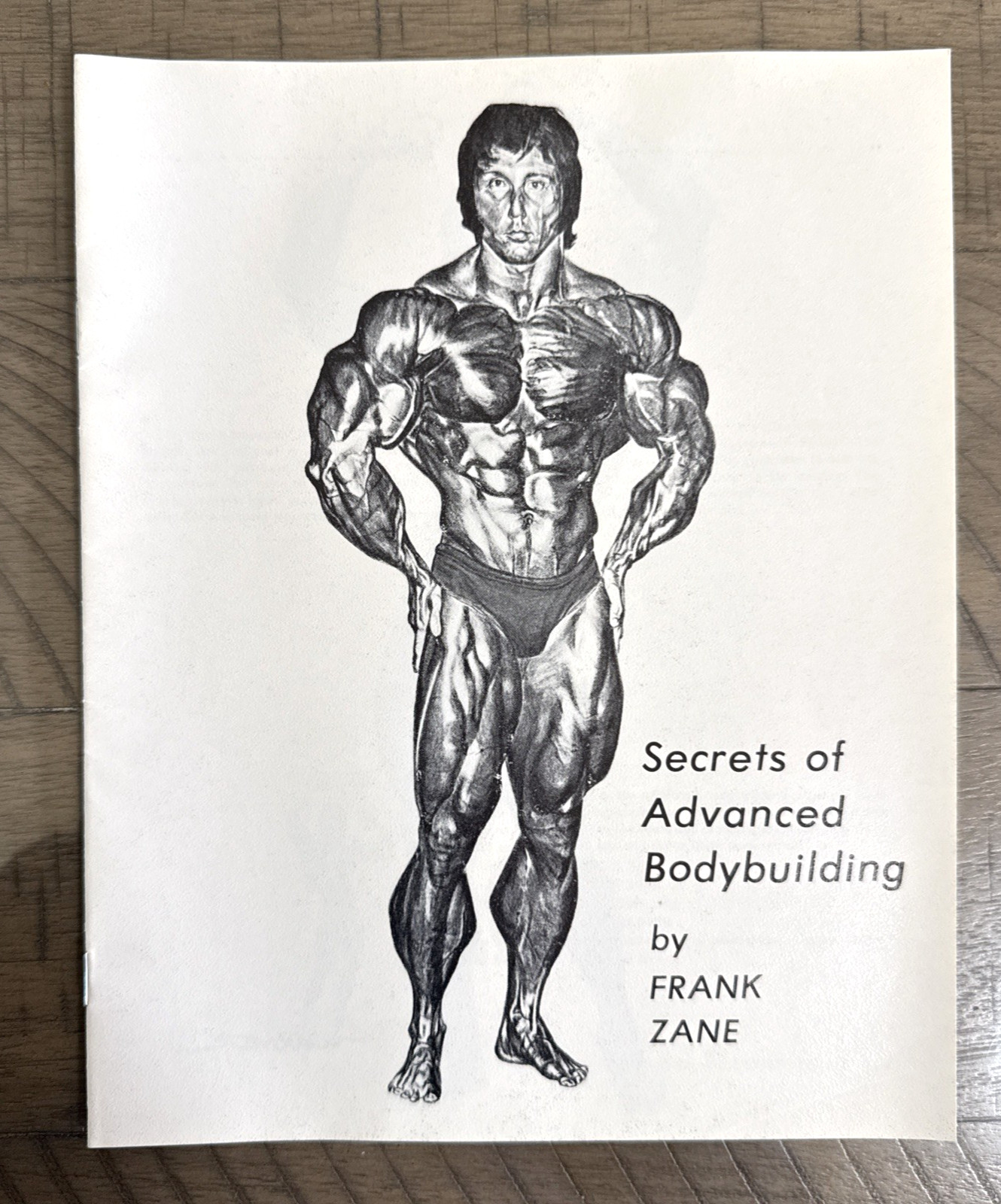 Frank Zane Secrets of Advanced Bodybuilding Booklet 1976 Vintage Fitness Guide Frank Zane Secrets of Advanced Bodybuilding Booklet 1976 Vintage Fitness Guide