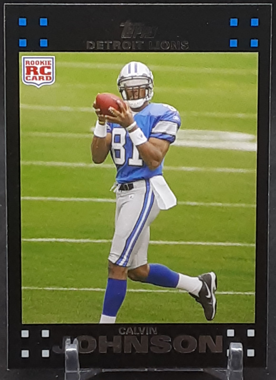 CALVIN JOHNSON 2007 TOPPS RC LIONS QQ CALVIN JOHNSON 2007 TOPPS RC LIONS QQ