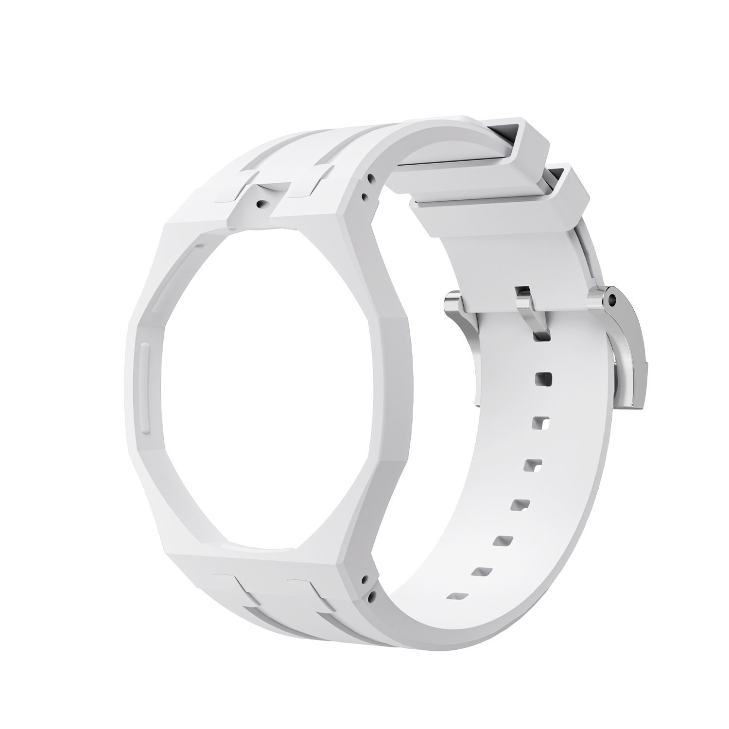 Luxury Bioceramics Case＋Rubber Strap Mod Kit for APxSwatch Royal Pop 2026 Design