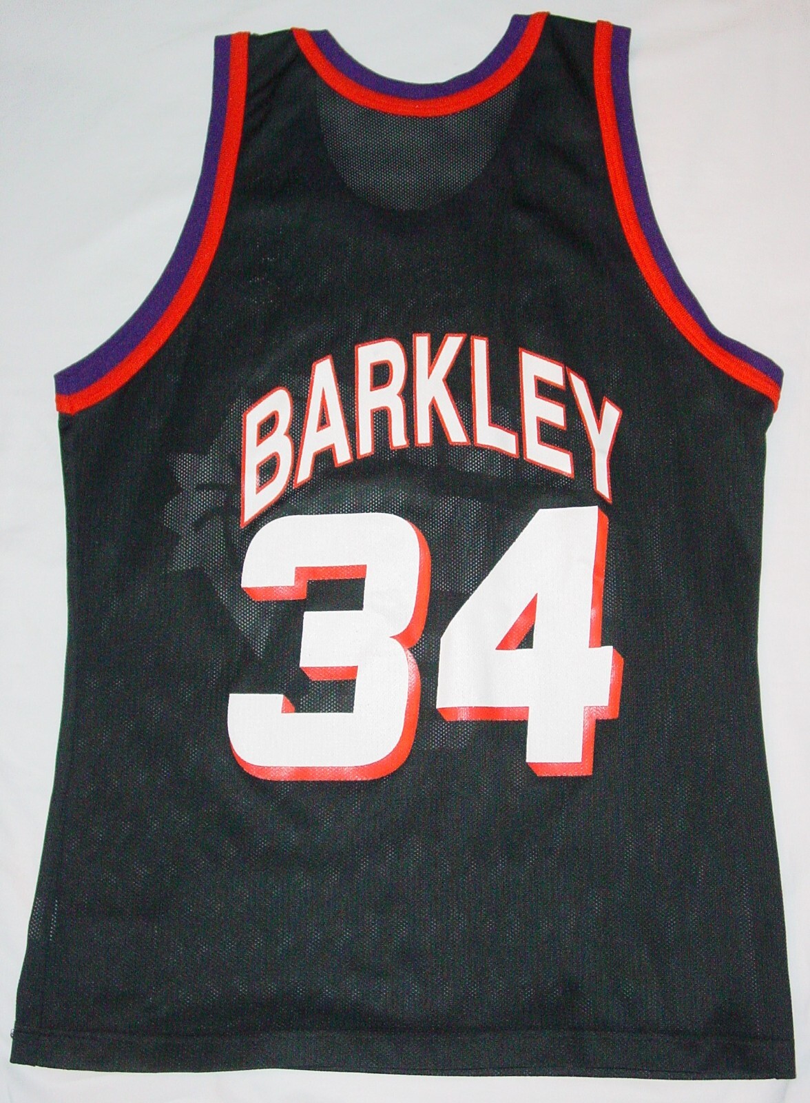 SWEET VINTAGE 1990\'s CHAMPION CHARLES BARKLEY PHOENIX SUNS JERSEY - SIZE 40