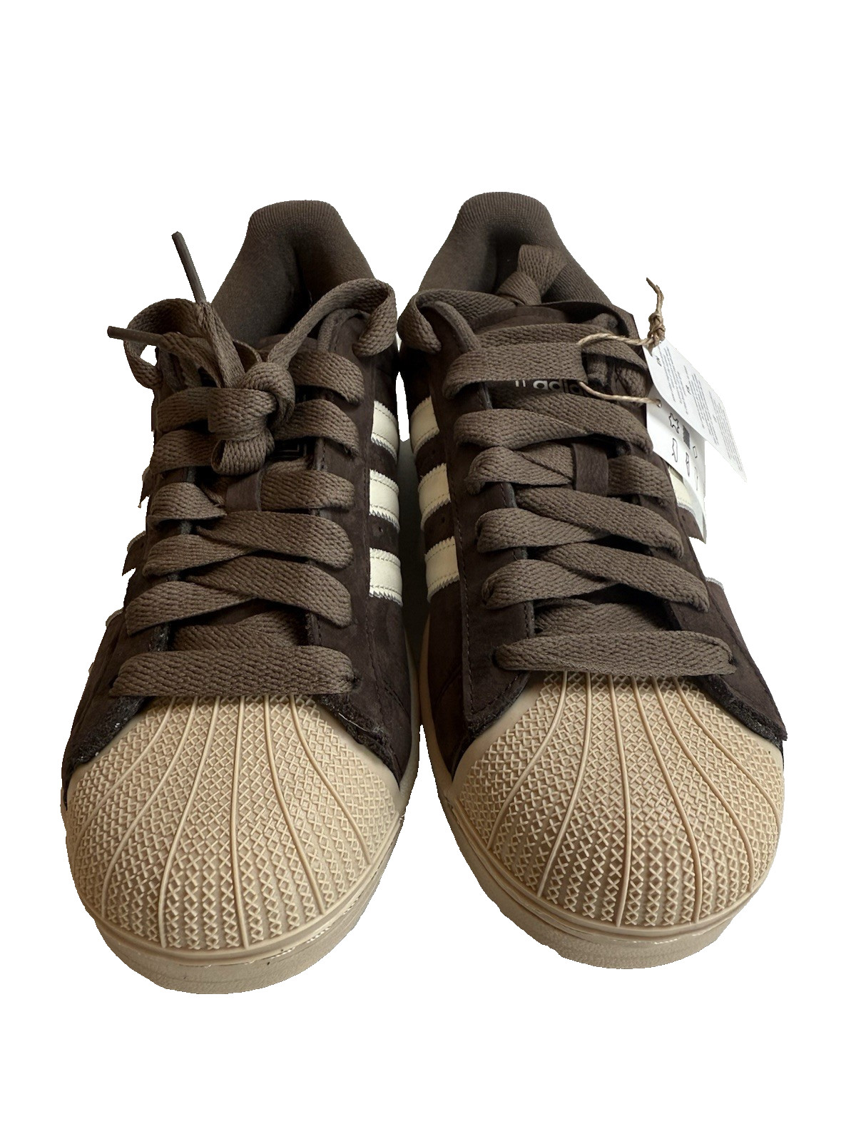 adidas Superstar II Brown Unisex (Men Size 4.5, Women Size 5.5) IH9314