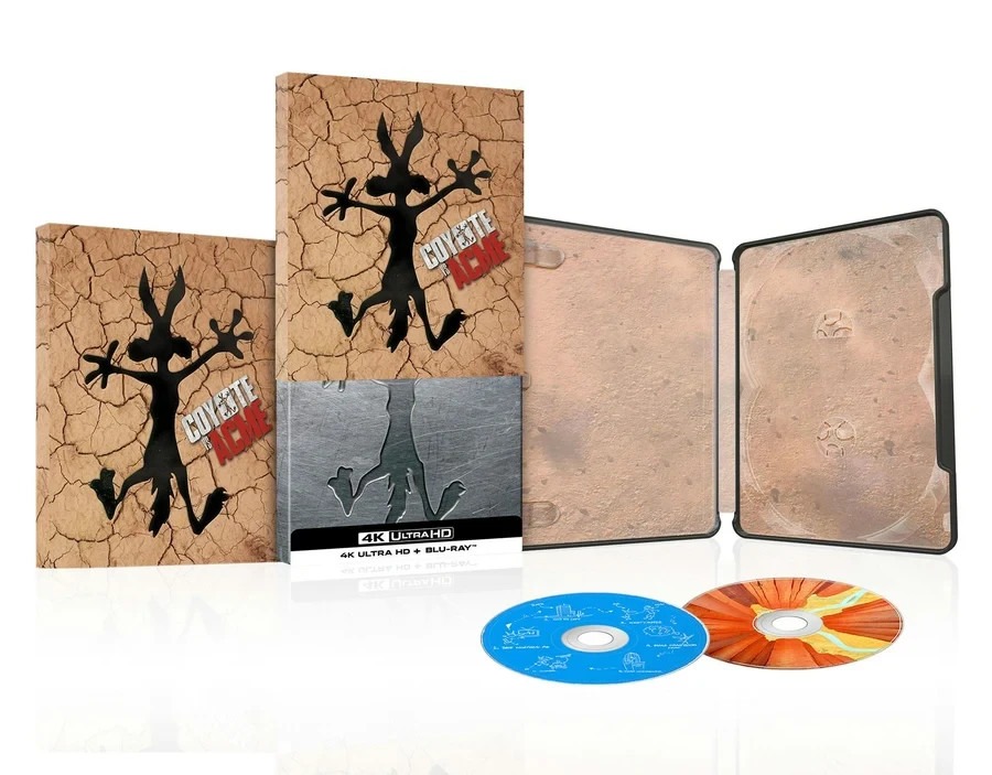 COYOTE VS. ACME STEELBOOK 4K ULTRA HD + BLU-RAY NEW SEALED PRE-SALE 12/1/26