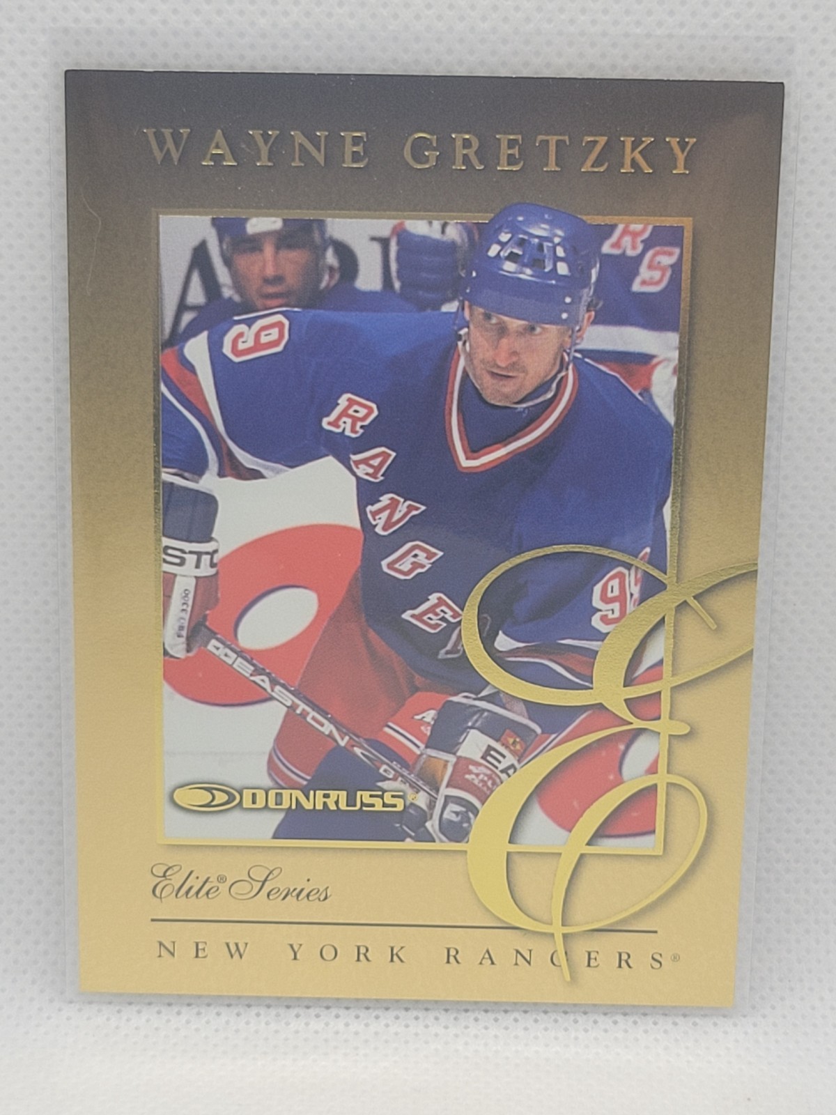 1997-98 Donruss Wayne Gretzky Elite Series #ed 0126/2500 Rangers 