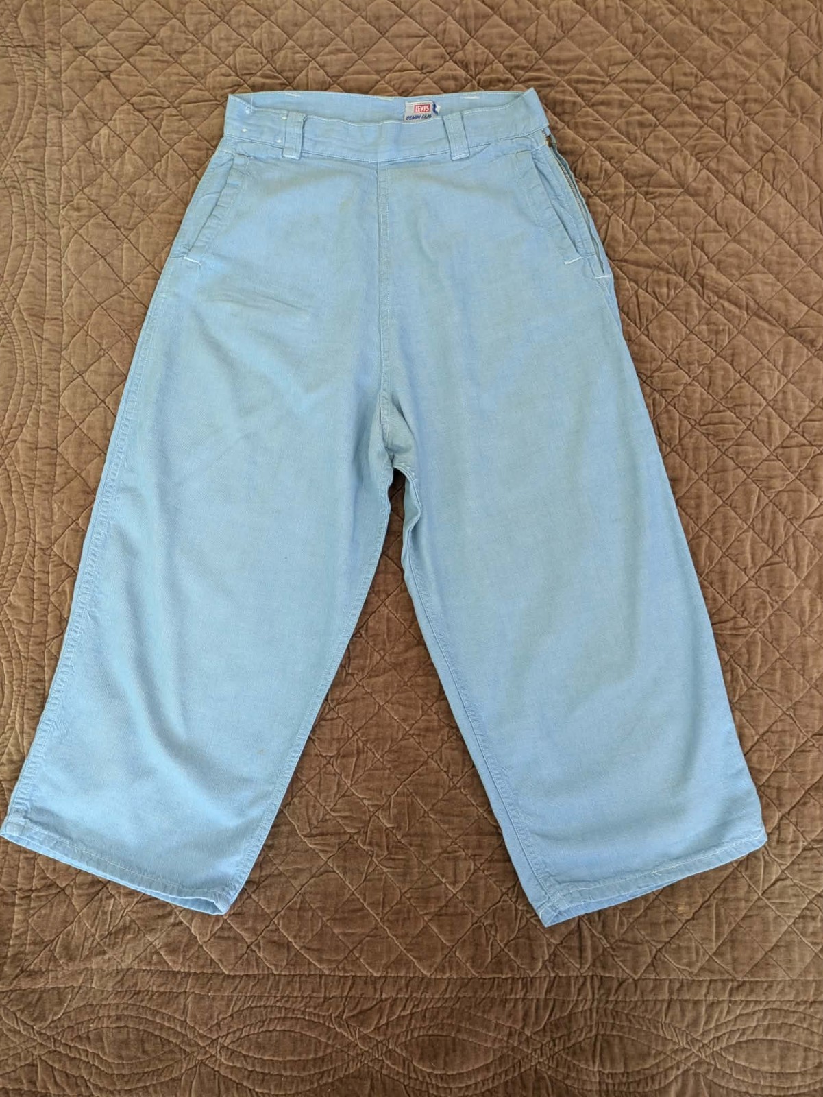 1950s blue cotton Levi pants 1950s blue cotton Levi pants