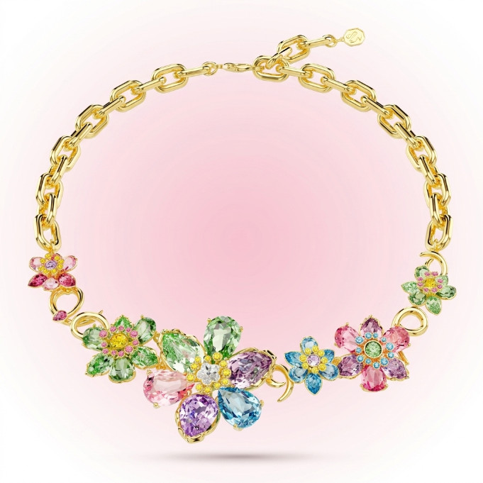 Swarovski Idyllia Flower Multicolor Crystal Necklace Swarovski Idyllia Flower Multicolor Crystal Necklace
