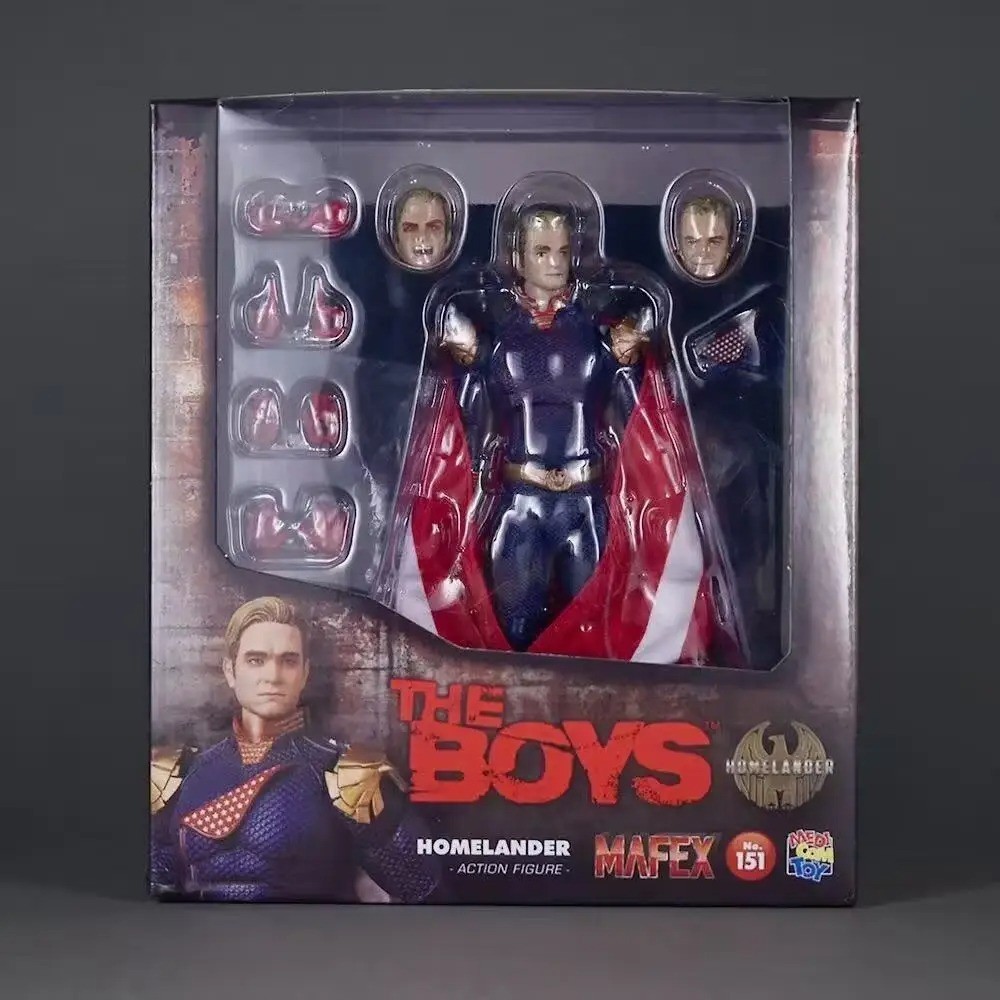 Medicom Toy Mafex 151 Homelander The Boys Action Collection Figures Model Toys Medicom Toy Mafex 151 Homelander The Boys Action Collection Figures Model Toys