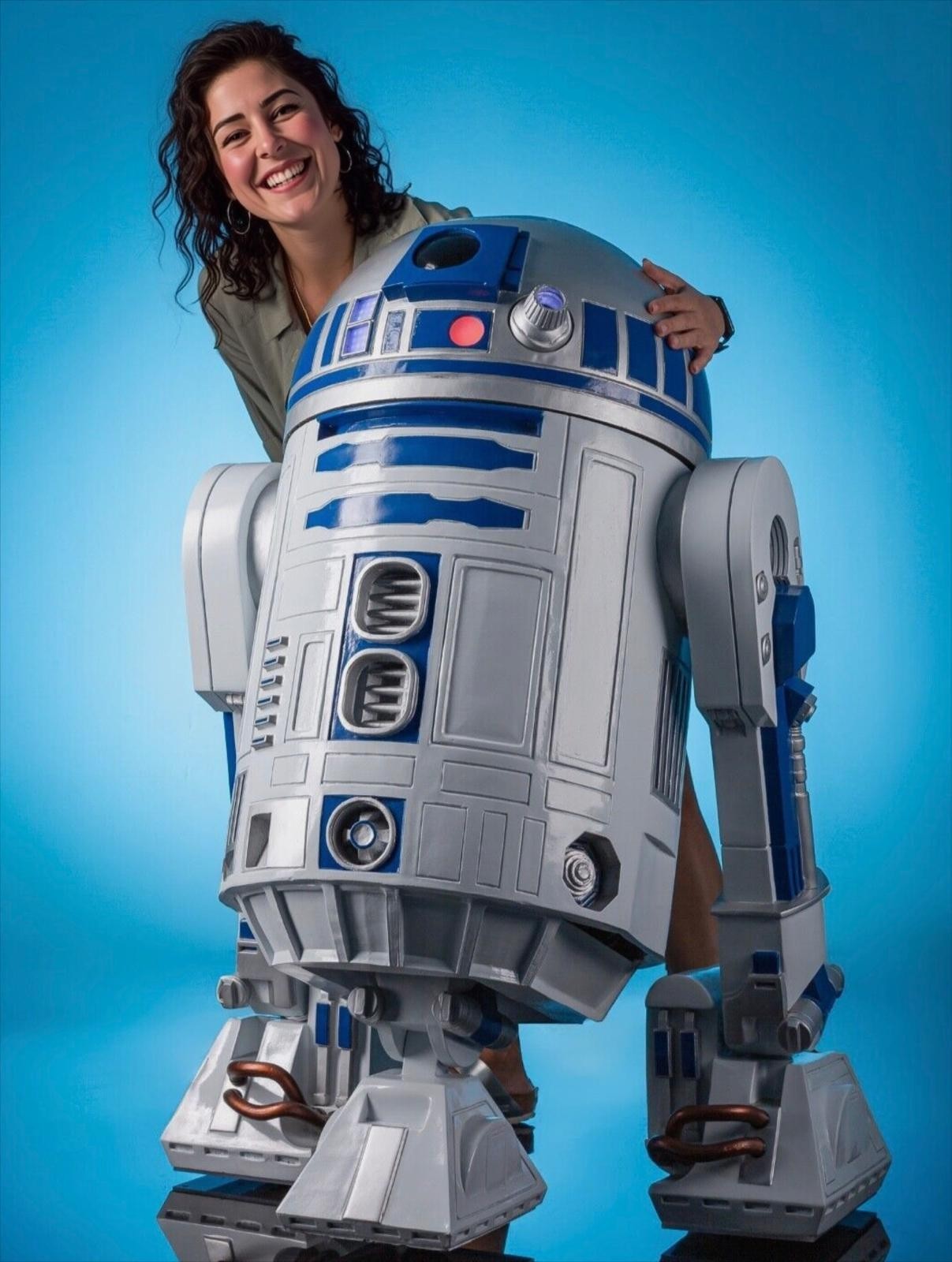 Tax/Tariff Free V5 R2-D2– AI Remoted Life Size StarWars Compatible (promoted)