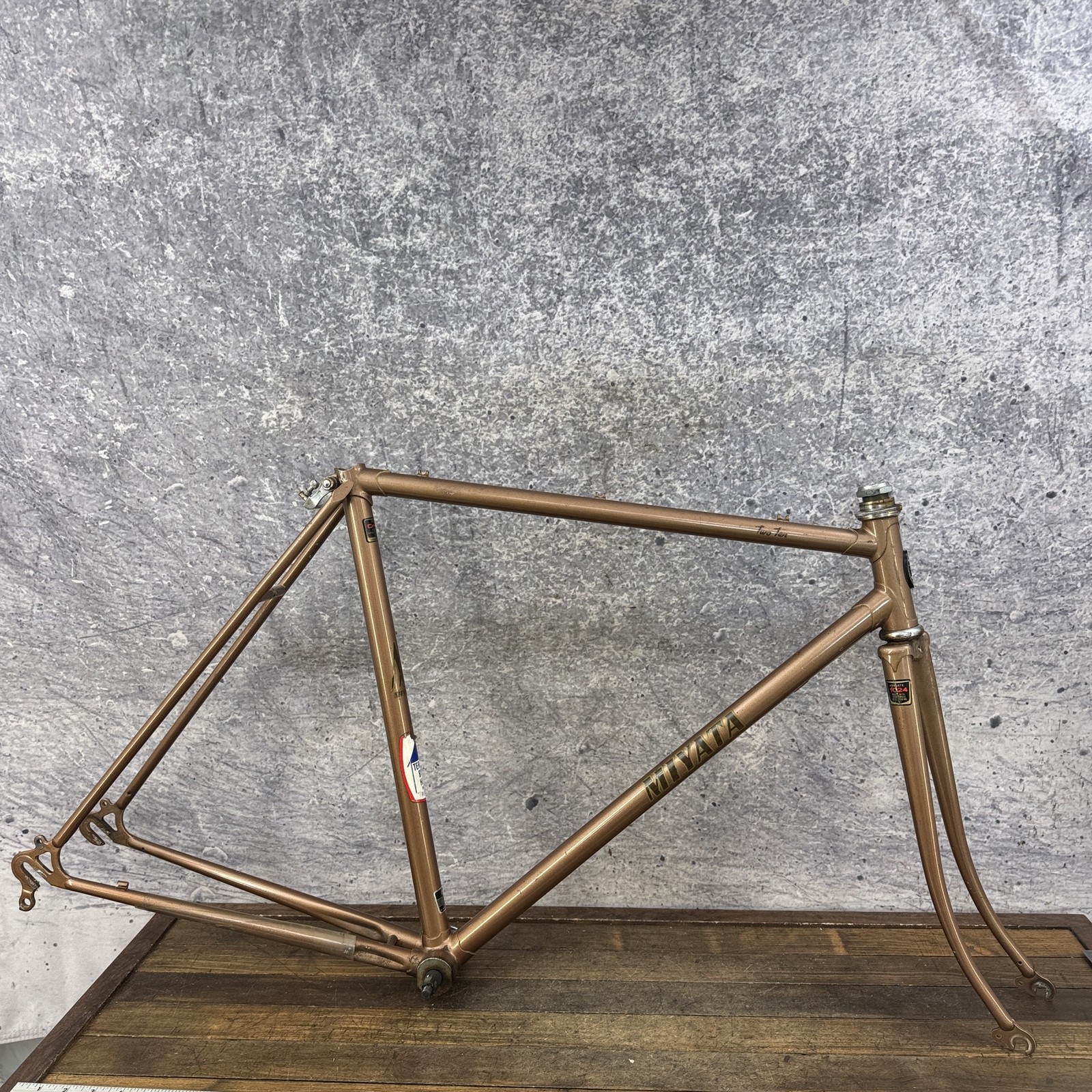 Vintage Miyata Two Ten Frame 53cm Lugged Steel Japan 700c 123mm Road Bike