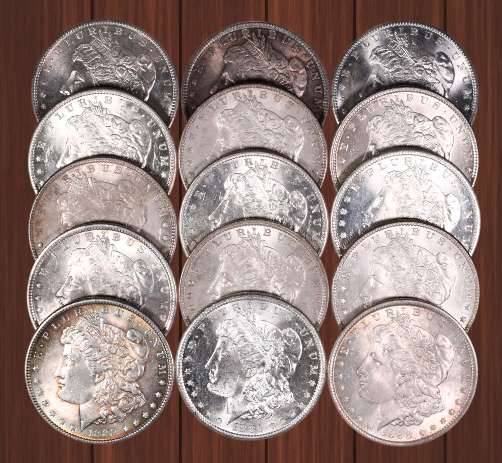 Lots of 5 Coin 1878-1921 Morgan Silver Dollar Random Shipping Mixed Dates Lots of 5 Coin 1878-1921 Morgan Silver Dollar Random Shipping Mixed Dates