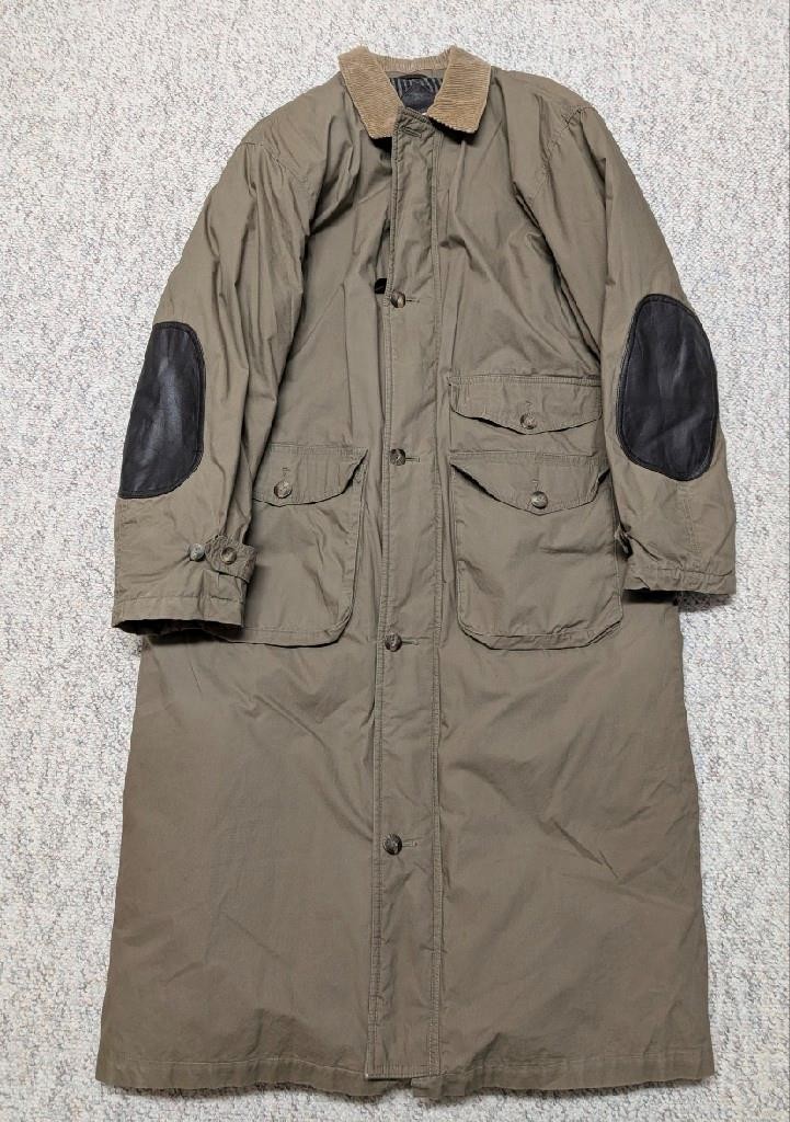 vintage EDDIE BAUER sleeping bag coat GOOSE DOWN trench M brown OVERCOAT