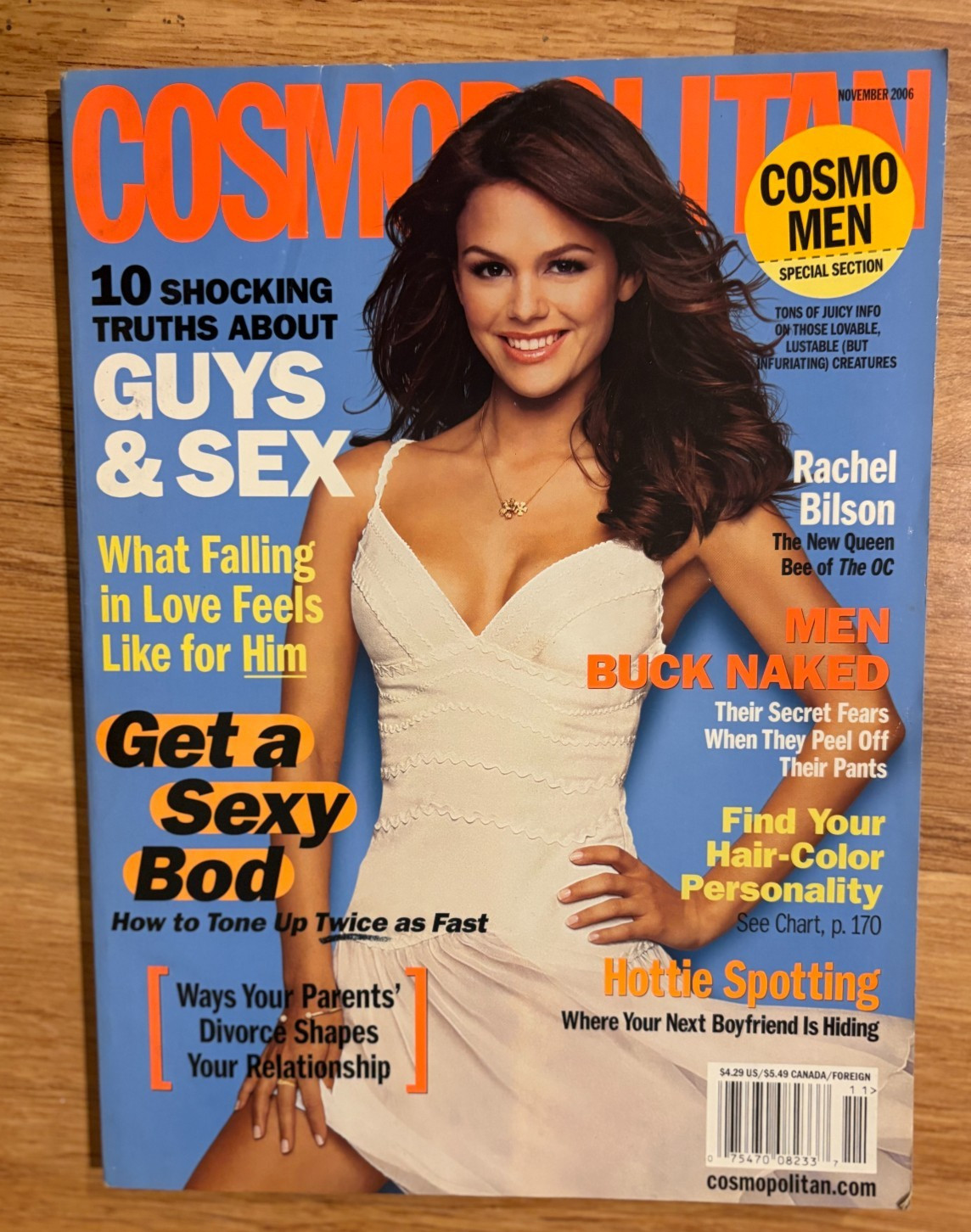 M  2006 NOVEMBER COSMOPOLITAN MAGAZINE - RACHEL BILSON - Excellent Condition