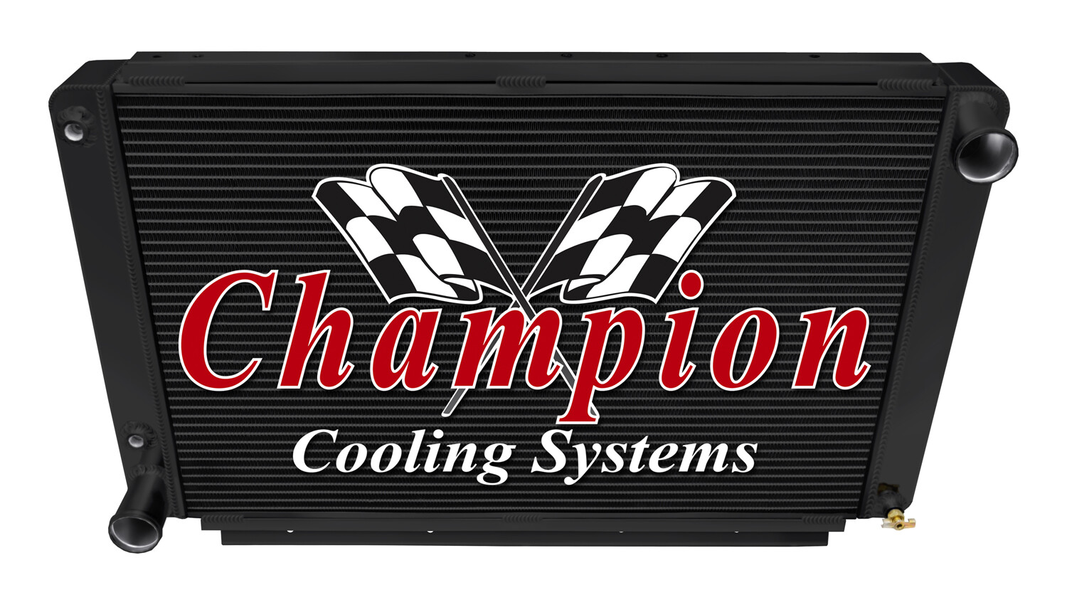 DR Champion 3 Row Black Finish Radiator for 1961-1965 Lincoln Continental V8 Eng