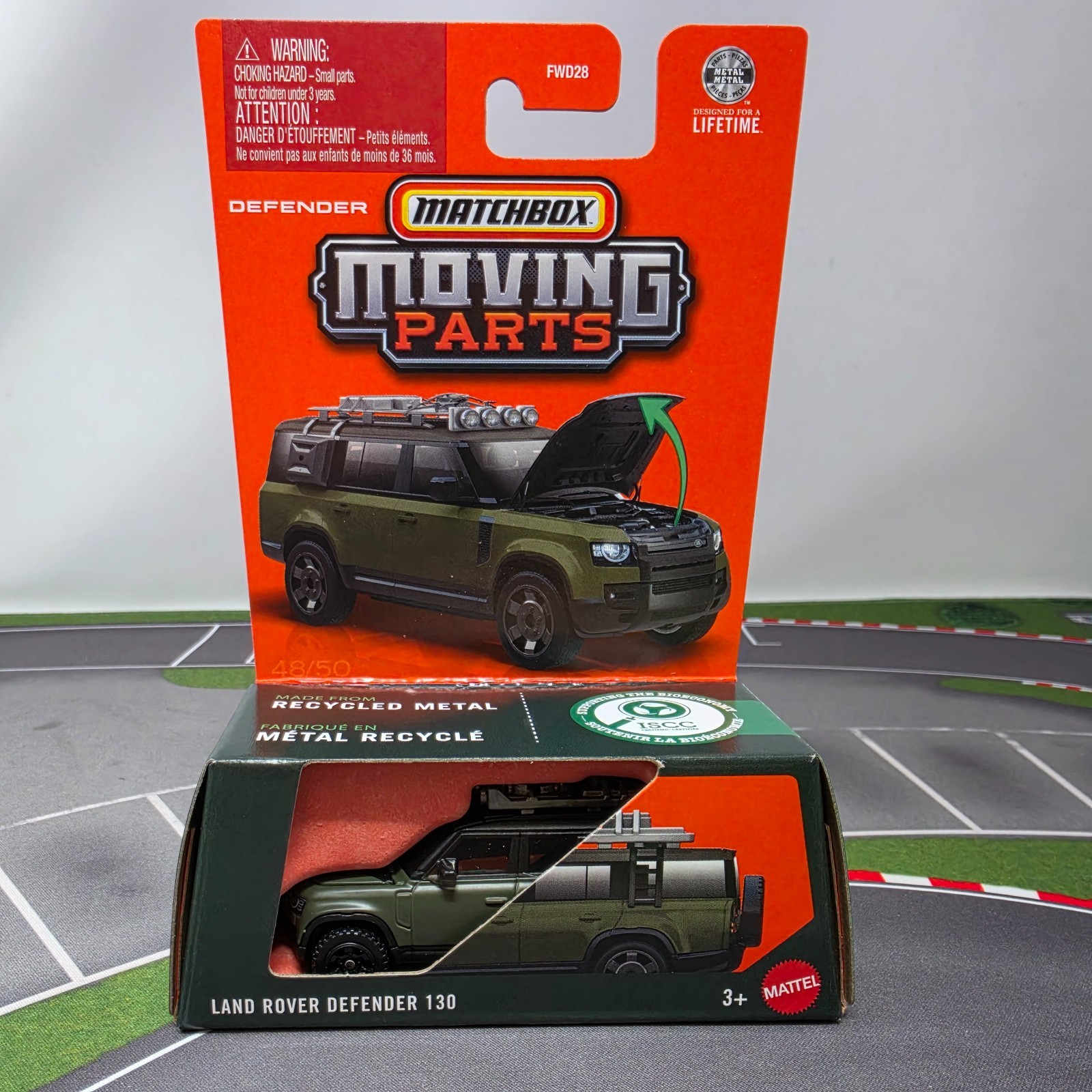 Land Rover Defender 130 * 2026 Matchbox Moving Parts Case R Land Rover Defender 130 * 2026 Matchbox Moving Parts Case R