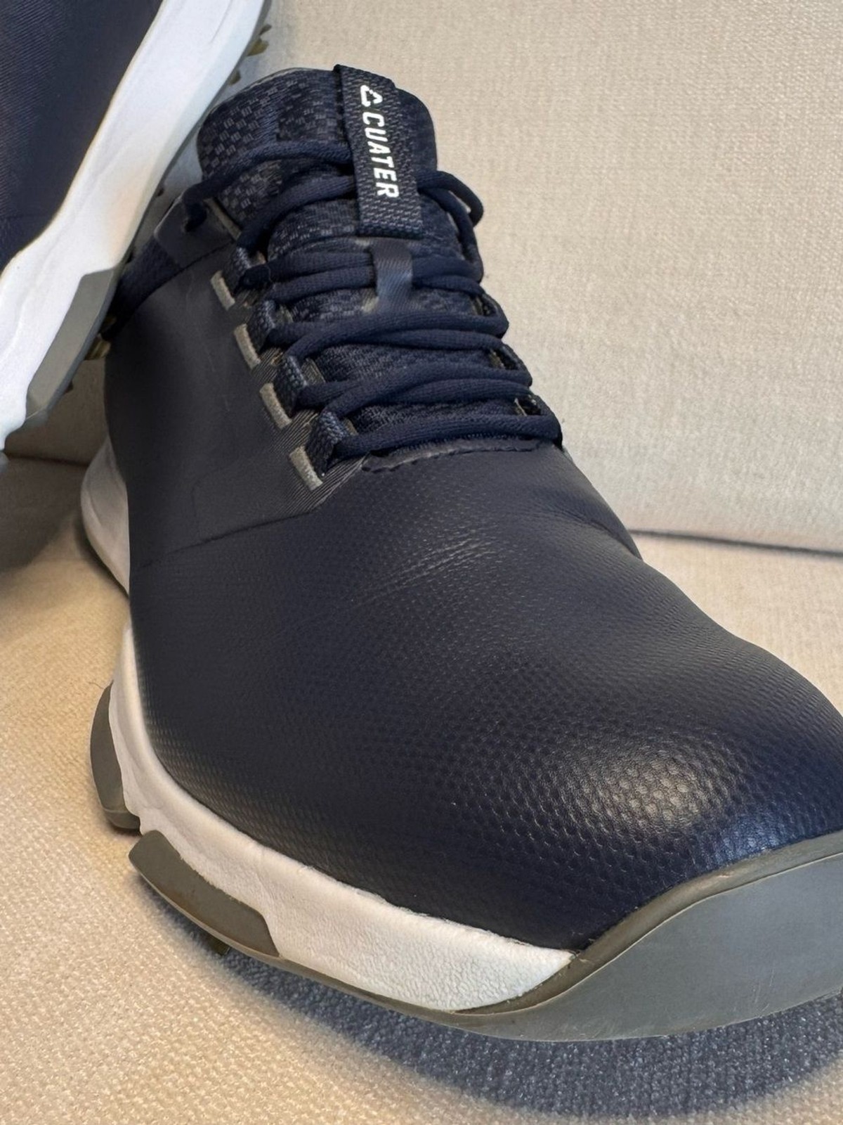 CUATER by TravisMathew Men\'s Spiked Golf Shoes Navy Blue Size 11 CUATER by TravisMathew Men\'s Spiked Golf Shoes Navy Blue Size 11