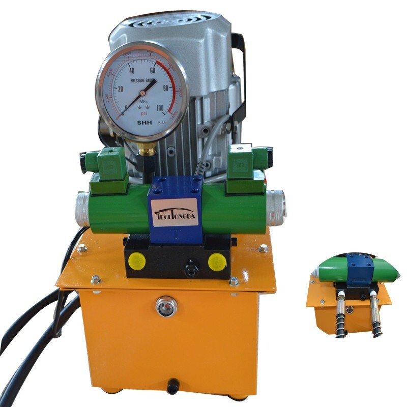 110V Industrial High pressure Electric Hydraulic Pump 6L Oil Storage Capacity