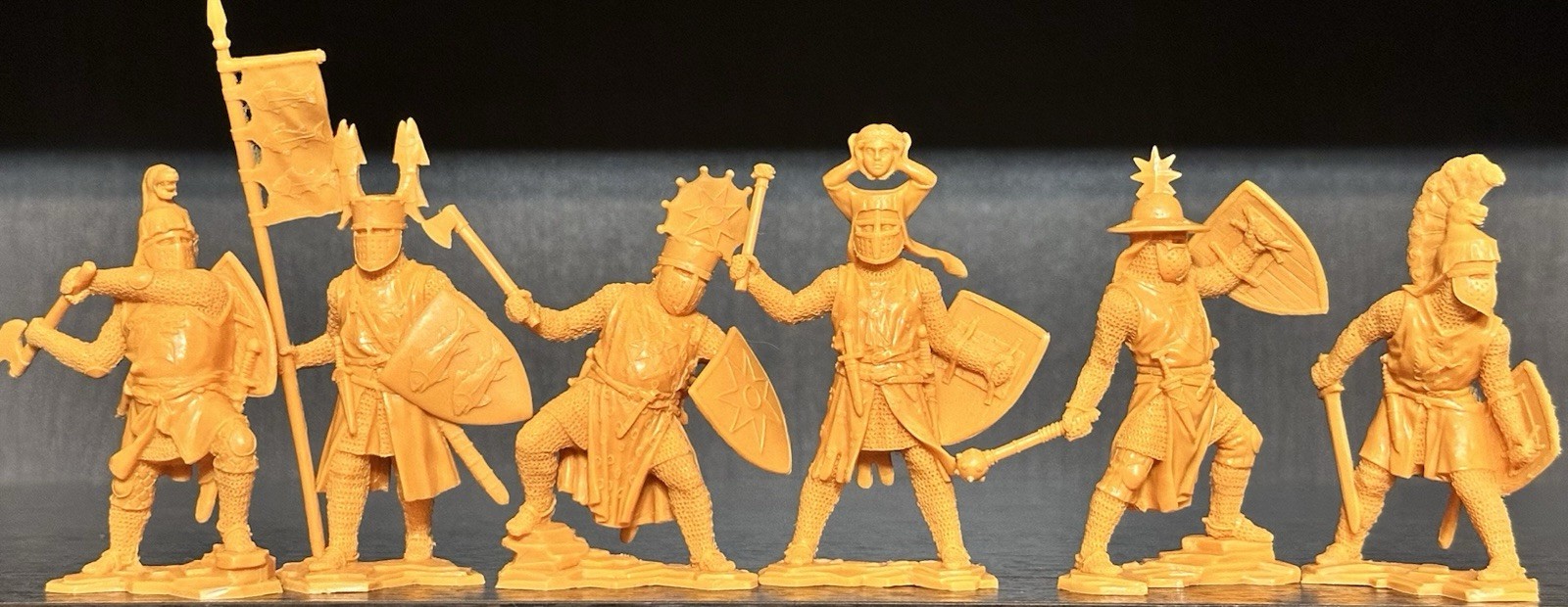 PUBLIUS German Knights 12-13 Century Toy Solders 1:32 Set # 2 Very Rare