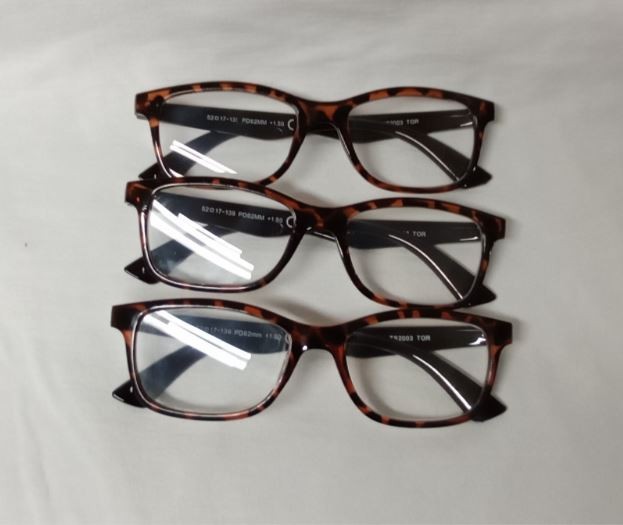 Foster Grant TS2003 Tor Reading Glasses 3PK Select Stregth