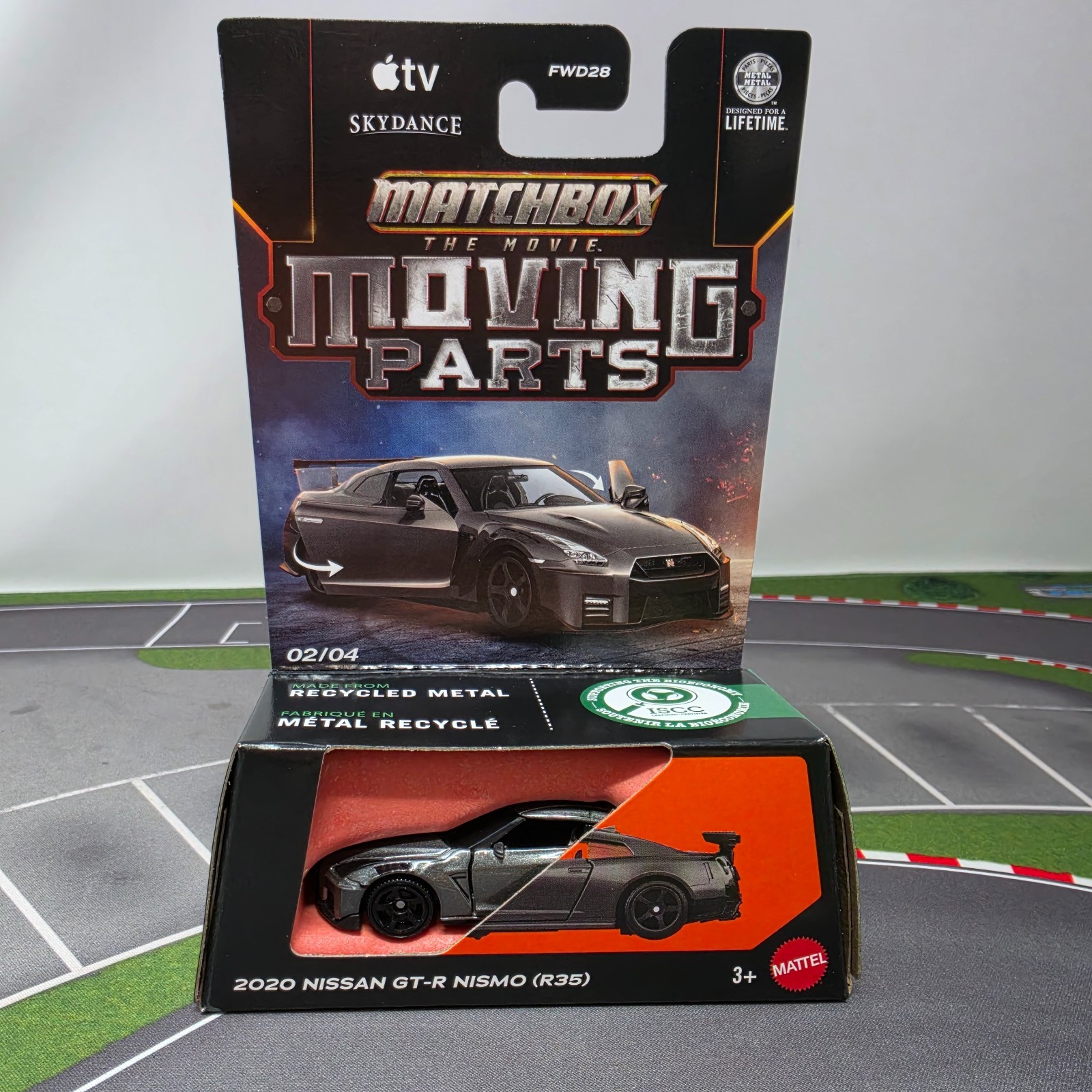 2020 Nissan GT-R Nismo R35 * 2026 THE MOVIE Matchbox Moving Parts Case R ZB68 2020 Nissan GT-R Nismo R35 * 2026 THE MOVIE Matchbox Moving Parts Case R ZB68