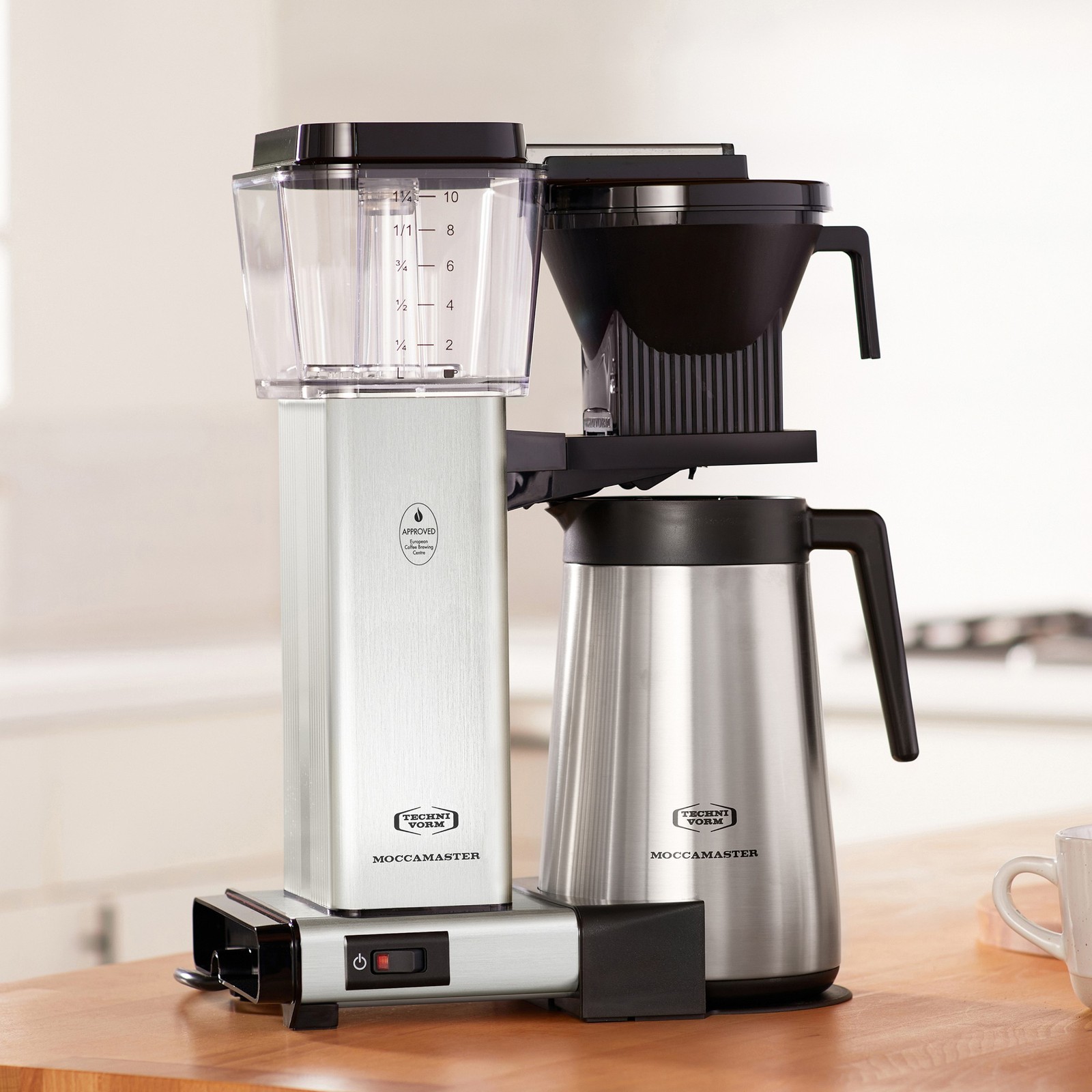 Moccamaster by Technivorm KBGT Coffee Maker with Thermal Carafe, 10-Cup Moccamaster by Technivorm KBGT Coffee Maker with Thermal Carafe, 10-Cup