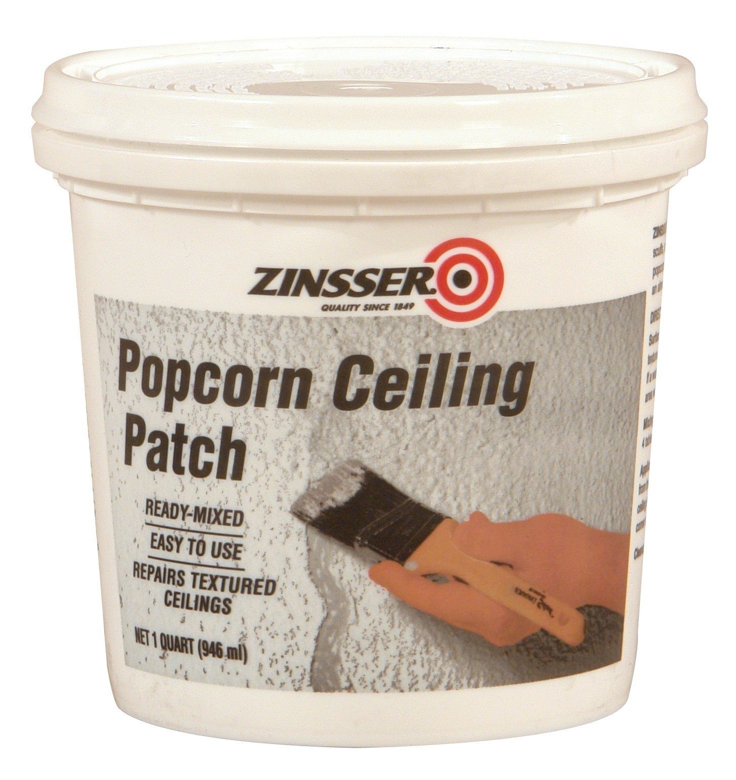 Rust-Oleum Zinsser Ready-Mixed Popcorn Ceiling 32 Fl Oz (Pack of 1), White